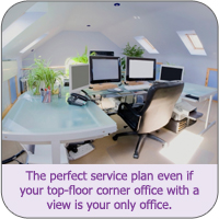 Even a small business needs tech support.